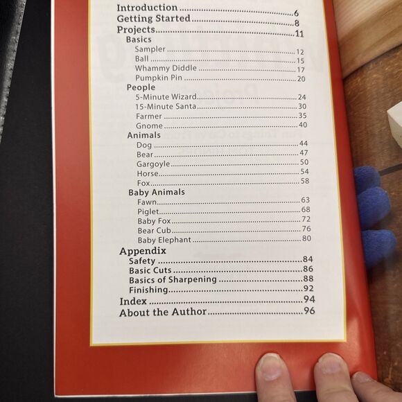 20-Minute Whittling Projects : Fun Things to Carve from Wood by Tom Hindes... - Picture 4 of 7